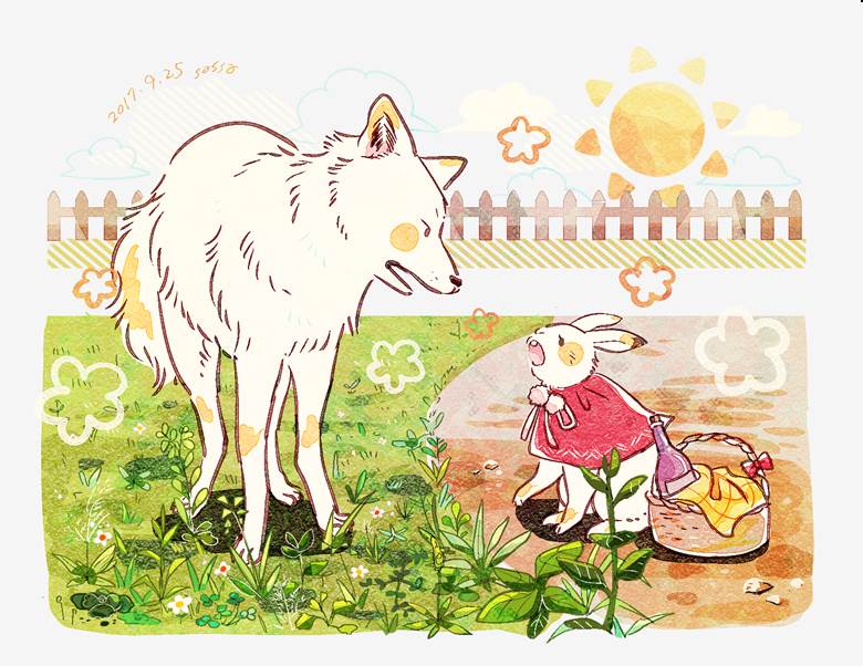 原创, 动物, 原创100收藏, basket, 小红帽, Original 250+ bookmarks