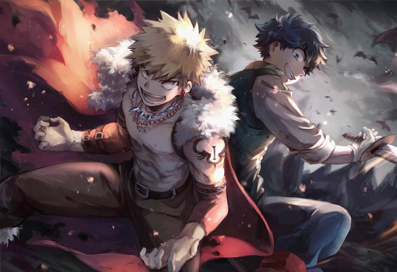 爆豪胜己, 绿谷出久, My Hero Academia childhood friend, 我的英雄学院500收藏, 我的英雄学院