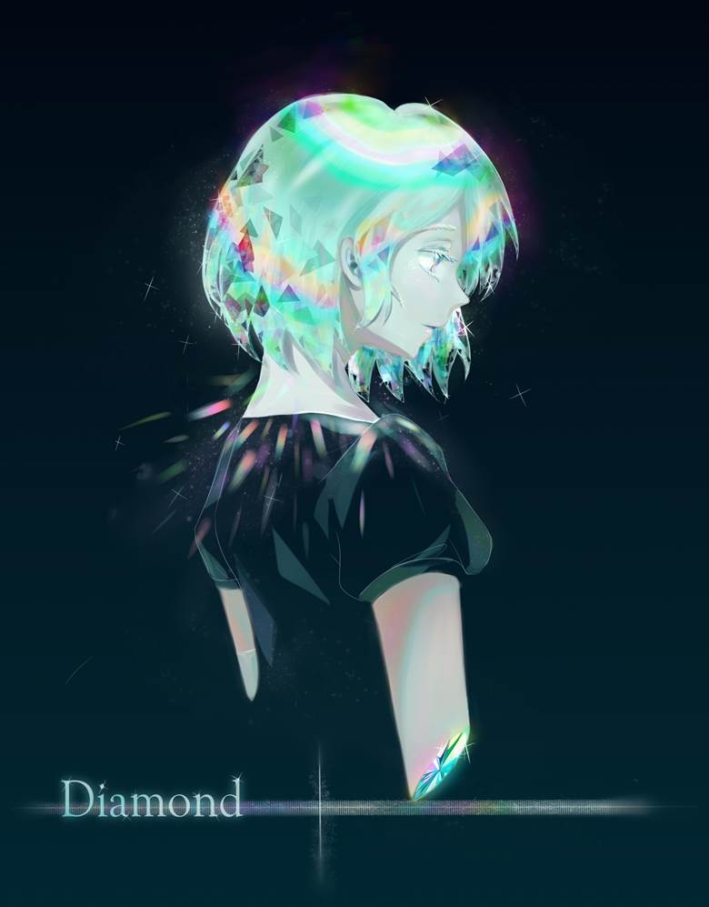 Diamond|废料的宝石之国插画图片