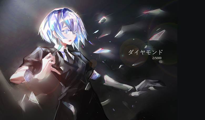 宝石之国, 钻石, 涂鸦, Diamond (Land of the Lustrous), 宝石之国1000收藏, Eros