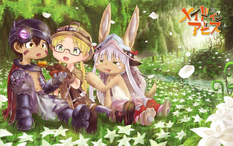 插画, 来自深渊, Reg, Riko, 娜娜奇, abyss, background, 风景, woman