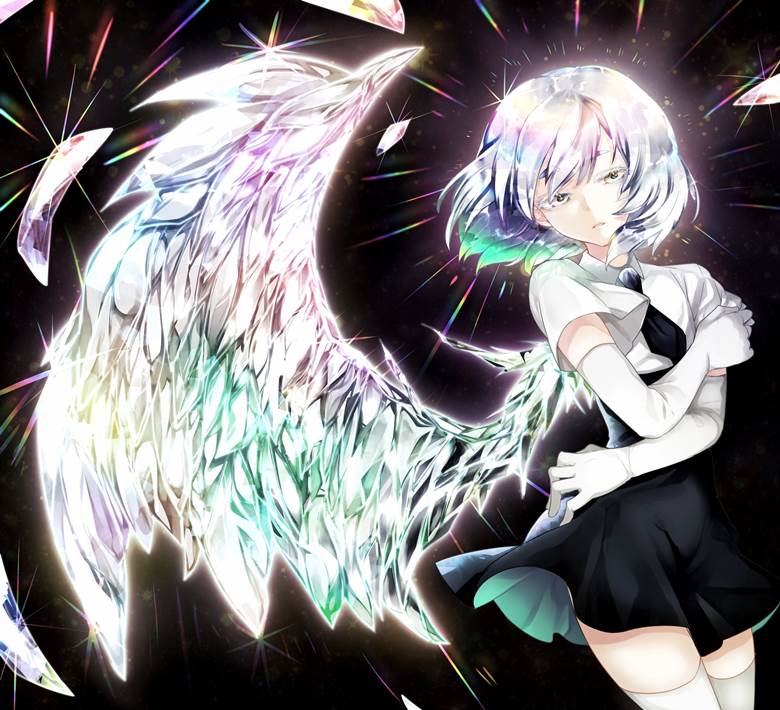 Land of the Lustrous, Diamond (Land of the Lustrous), long gloves, twinkle