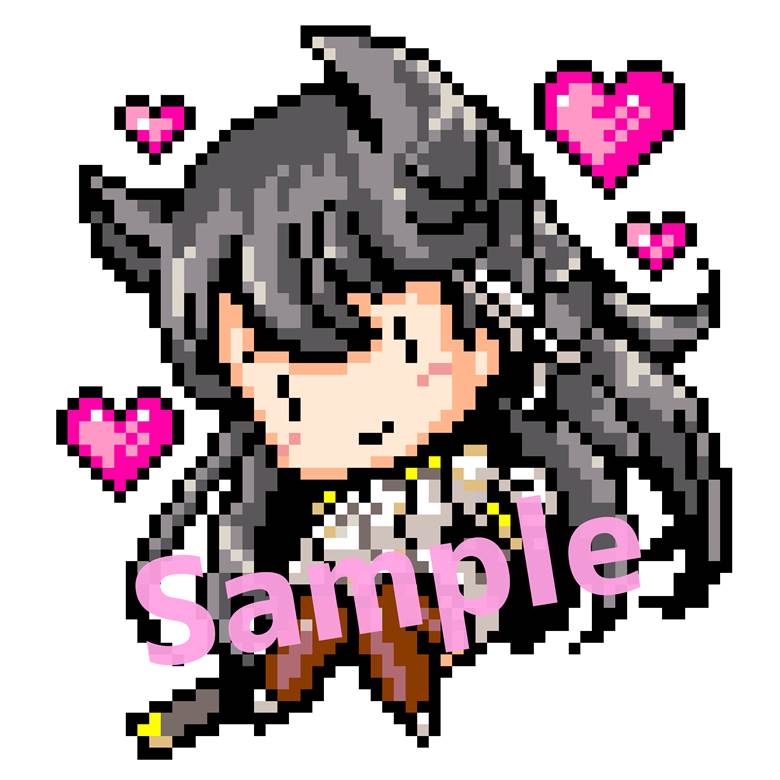 pixel art, Azur Lane, Atago (Azur Lane), acrylic keychain, Azur Lane, Azur Lane 100+ bookmarks