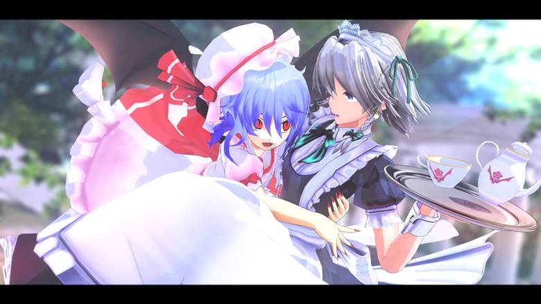 东方, 蕾米莉亚, sakuya izayoi, 红魔组（蕾咲）