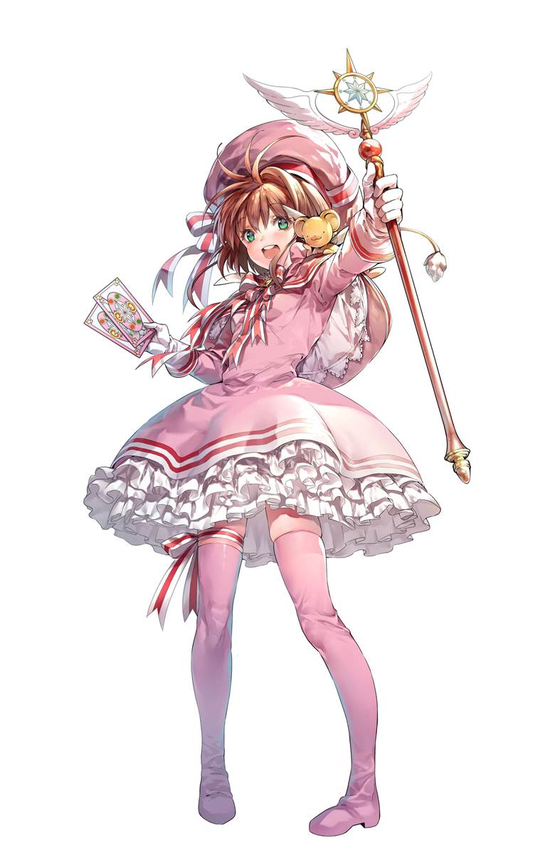 さくら （立绘）|糖的魔卡少女樱插画图片