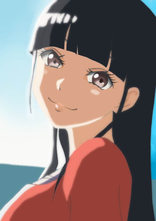 Shirase Kobuchizawa, 比宇宙更远的地方, 女高中生