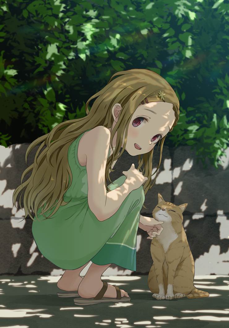 向山进发, Kokona Aoba, cat and girl, 向山进发100收藏
