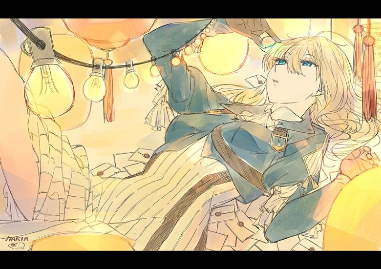 紫罗兰永恒花园, 薇尔莉特·伊芙加登, Violet, 电灯泡, 紫罗兰永恒花园 100收藏