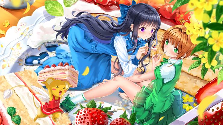 魔卡少女樱, 木之本樱, Tomoyo Daidoji, Cerberus, CLAMP 1000+ bookmarks, 小可, 建议点击