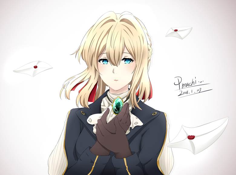 紫罗兰永恒花园, 薇尔莉特·伊芙加登, 紫罗兰永恒花园 100收藏