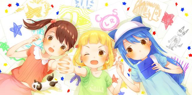 三颗星彩色冒险,动画图片