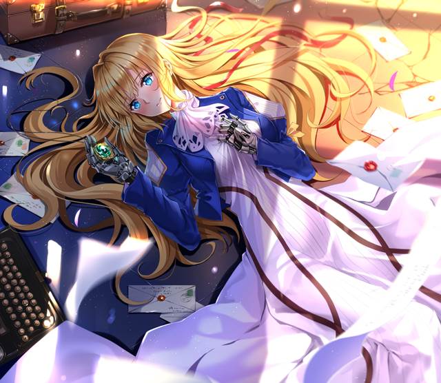 紫罗兰永恒花园, 薇尔莉特·伊芙加登, artificial arm, Violet Evergarden 5000+ bookmarks