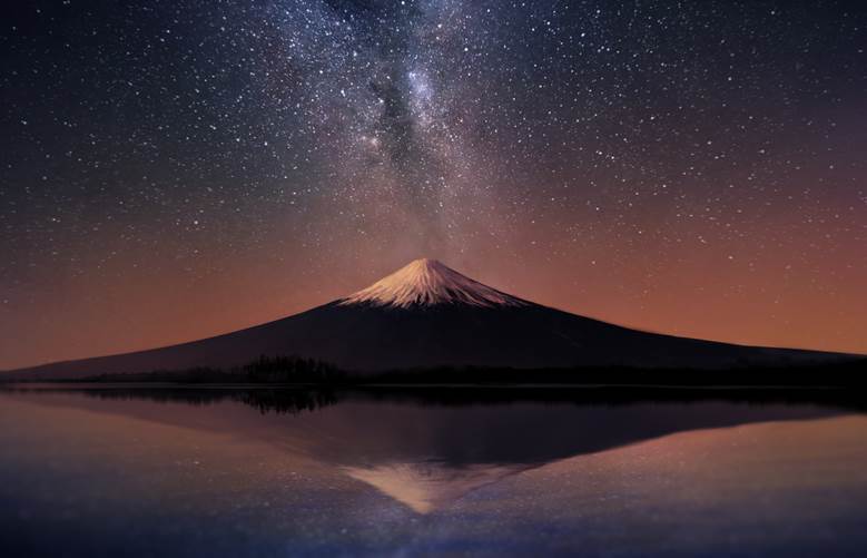 Mt. Fuji|danGo的Pixiv风景插画图片