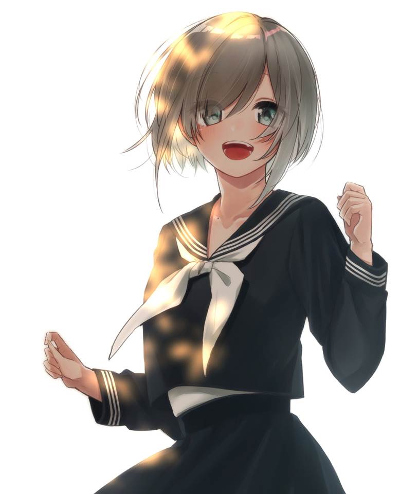 水手服, 女孩子, 原创, 黑色水手服, 原创100收藏