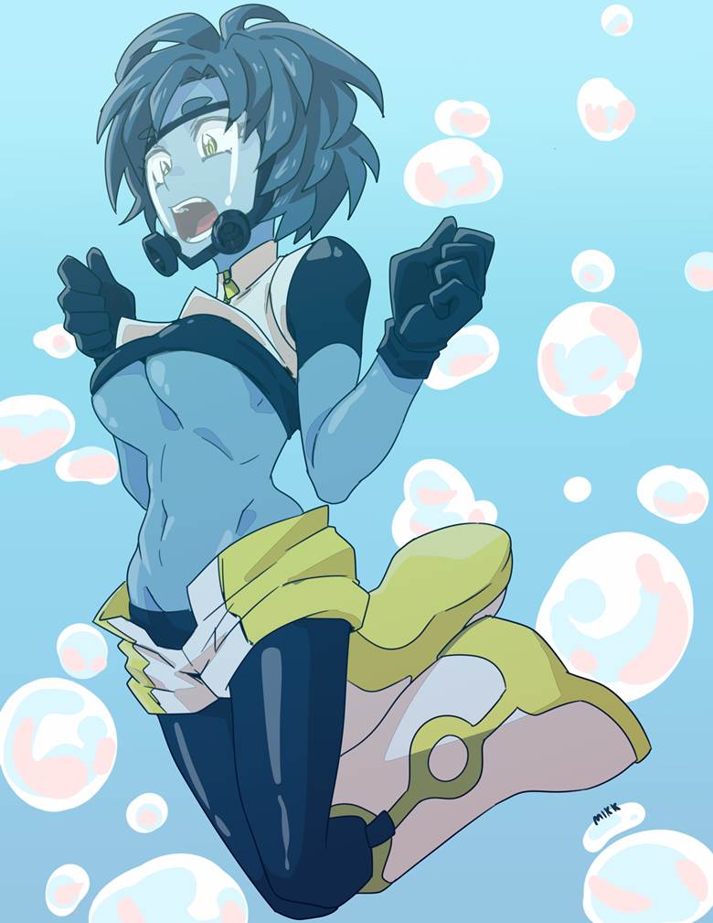 bubble girl|mikk的我的英雄学院插画图片