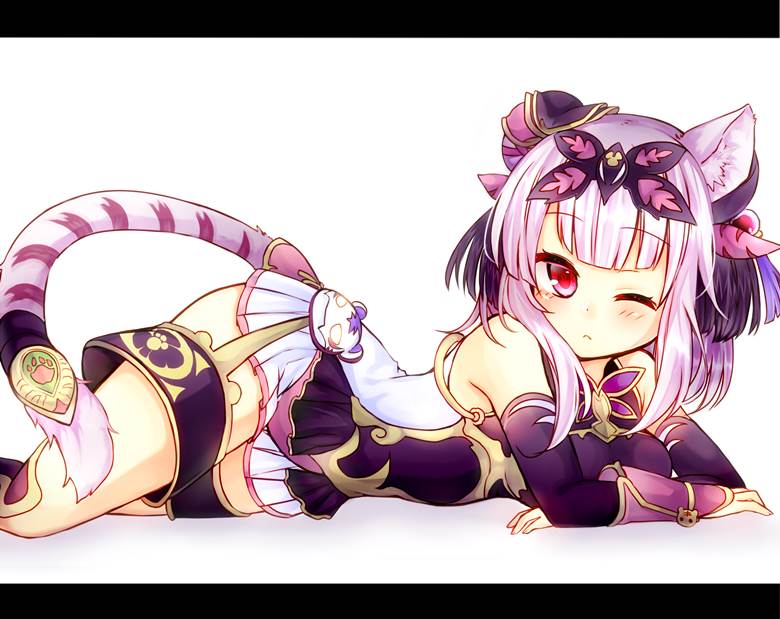 ハクちゃん|兎叶的龙族拼图插画图片