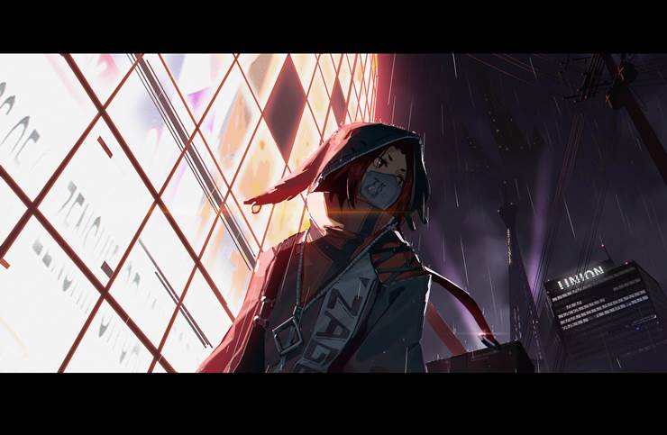 风景比人物更好看的佳作，Pixiv人气插画师科学-ID:6054803