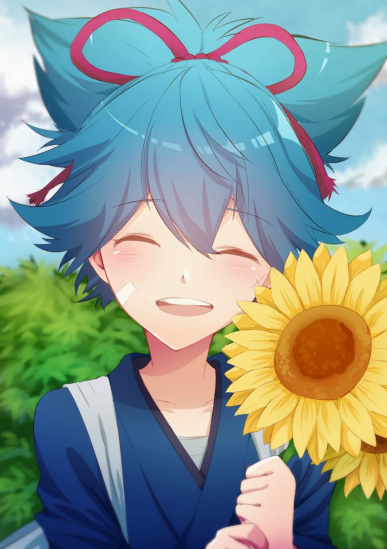 Sayo Samonji, Sayo, 刀剑乱舞, Touken Ranbu -ONLINE-, Touken Ranbu, 想要守护这个笑容, Touken Ranbu 100+ bookmarks