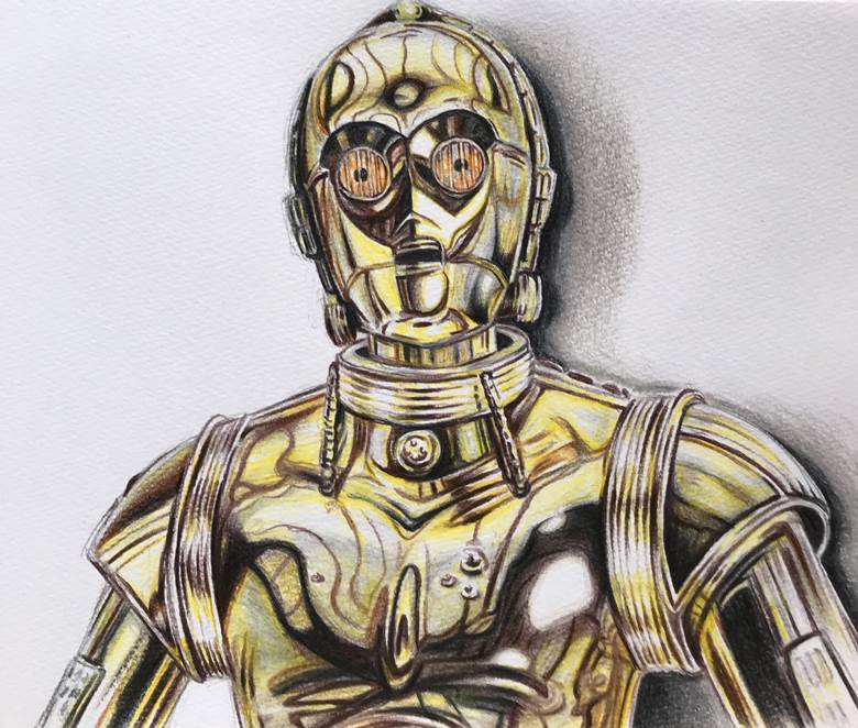 C3PO|ぼんぼん的《星球大战》Pixiv插画图片
