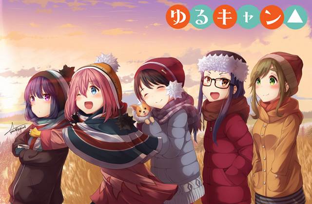 摇曳露营△, 比宇宙更远的地方, Death March to the Parallel World Rhapsody, 擅长捉弄人的高木同学, 七大罪, 各务原抚子, 志摩凛