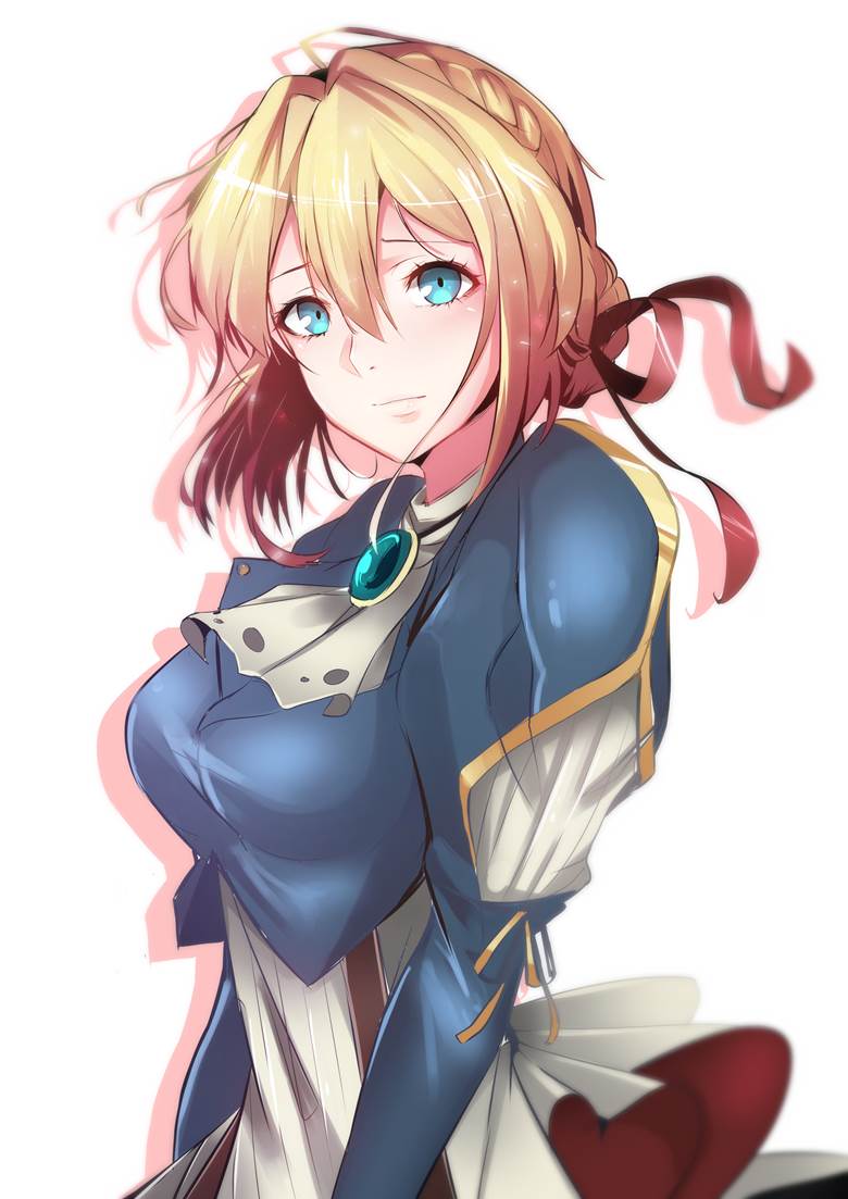 Violet Evergarden, young girl, Violet Evergarden