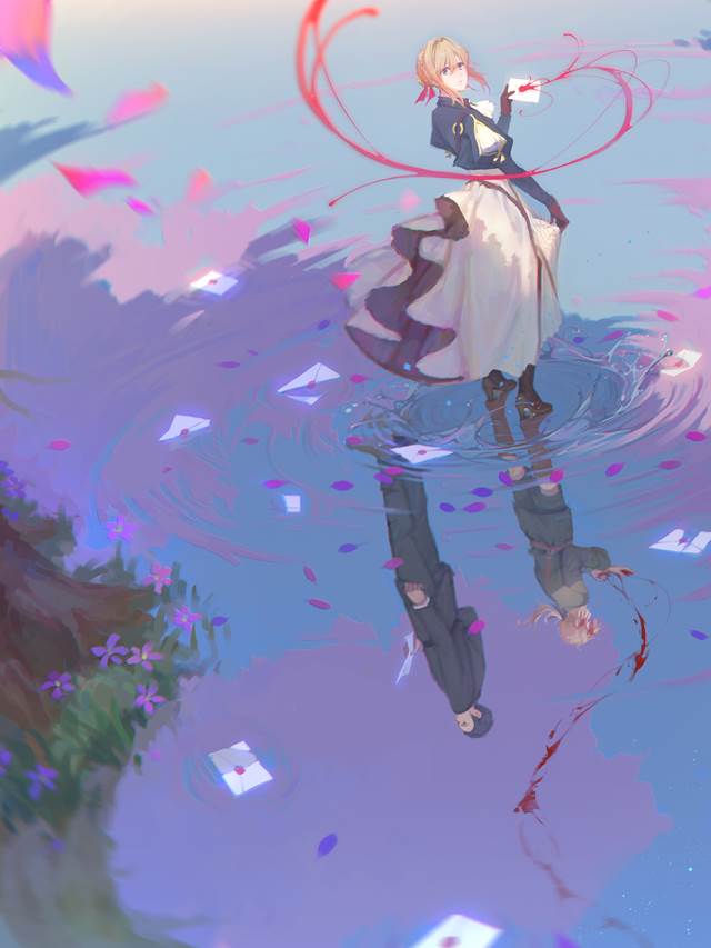 紫罗兰永恒花园, 薇尔莉特·伊芙加登, 紫罗兰永恒花园 1000收藏