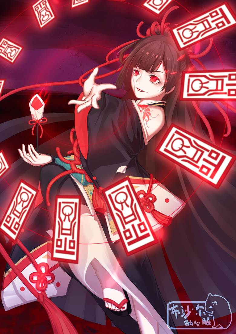 彼岸花|拉诺Link的彼岸花插画图片