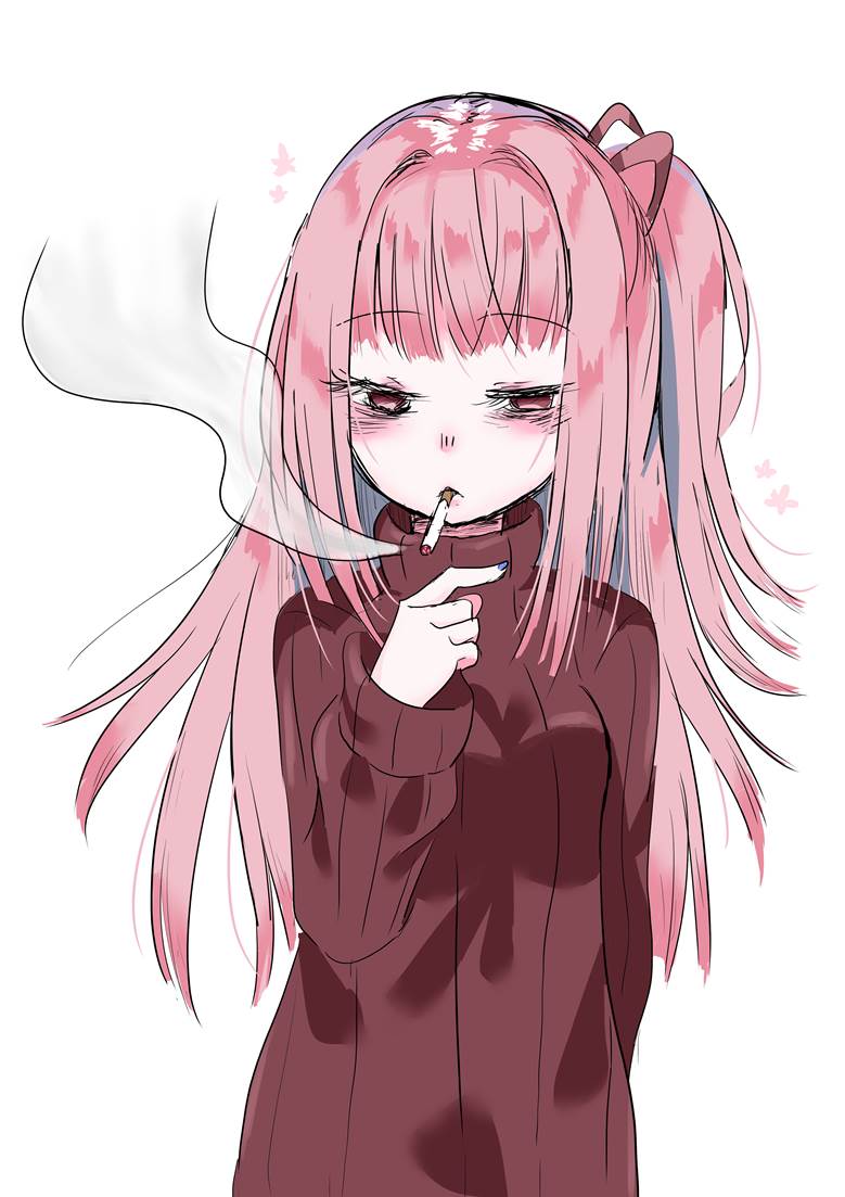 Akane Kotonoha, 香烟