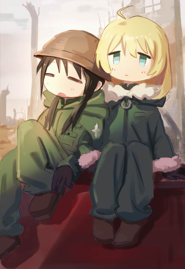 少女终末旅行图片