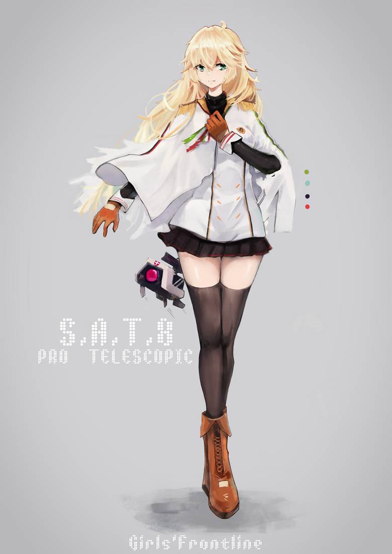 S.A.T.8 意大利卫队|海狼Ayase酱的pixiv少女前线插画图片