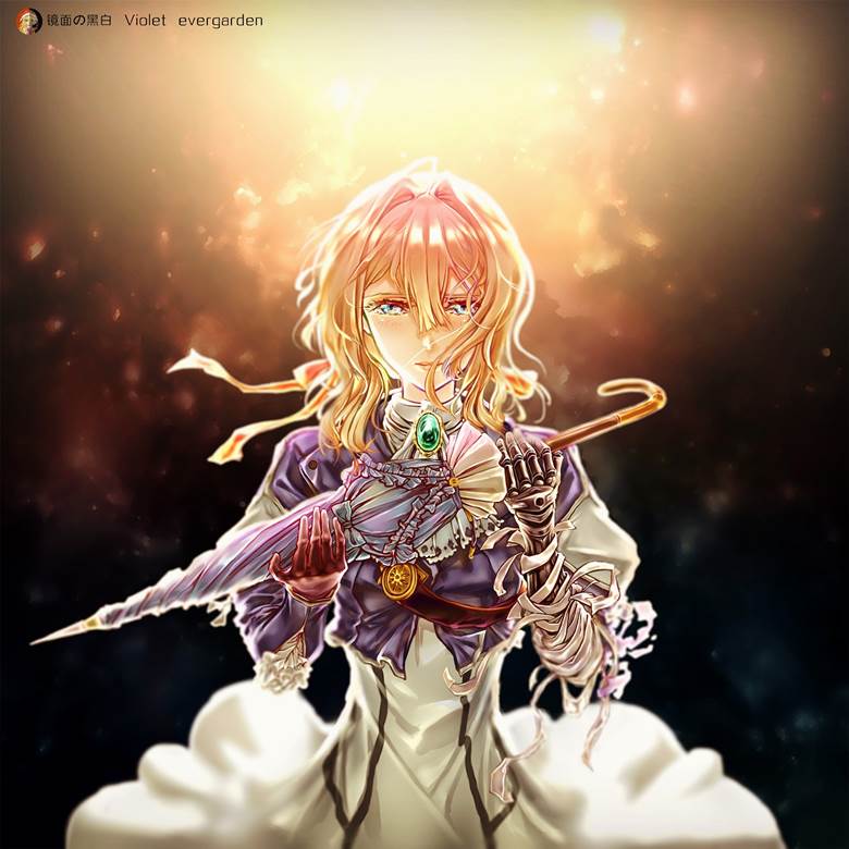 Violet Evergarden, Violet Evergarden, young girl, Anime