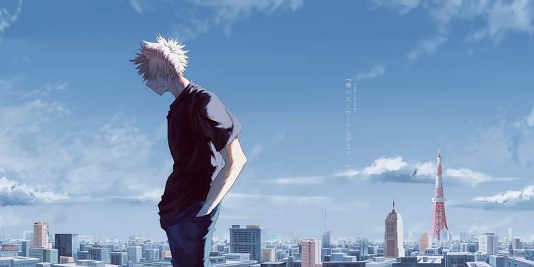 My Hero Academia, scenery, Katsuki Bakugo, My Hero Academia 500+ bookmarks