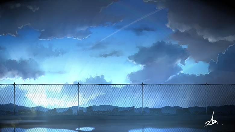 骤雨と残映Type Blue|缥京介（ALPCMAS）的云层天空插画图片