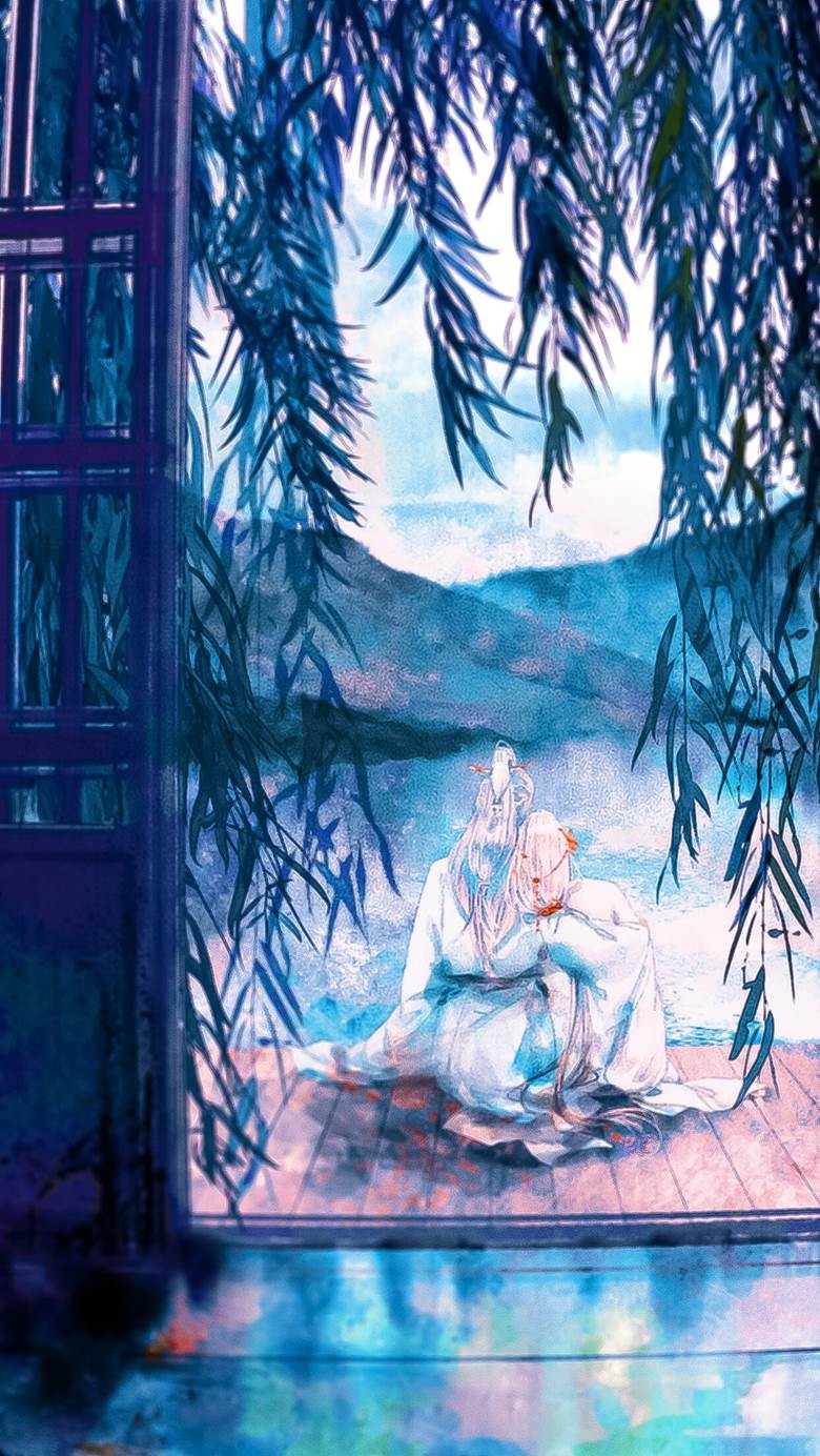 ancient, ink painting, scenery, background, 风景