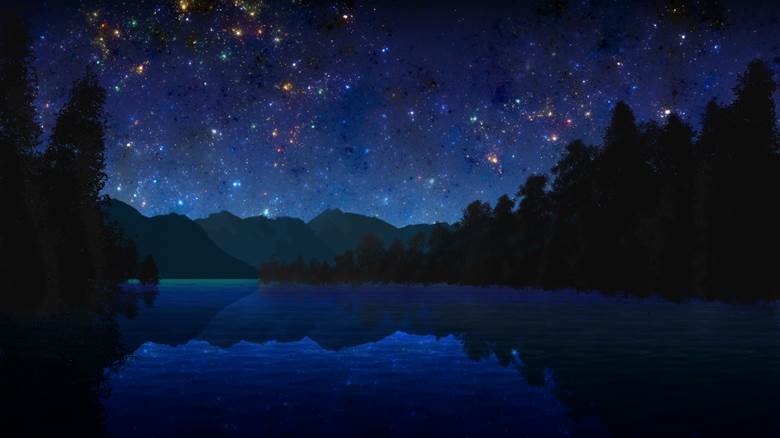 星の湖|taken的Pixiv风景壁纸插画图片 | BoBoPic