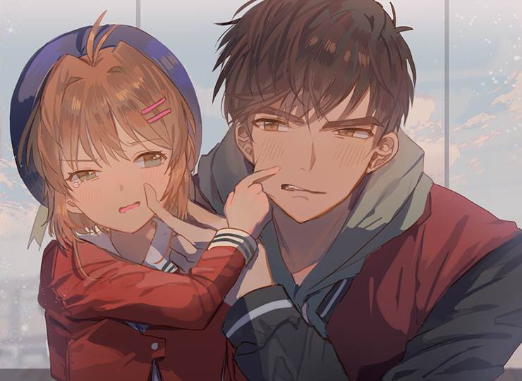 Cardcaptor Sakura, brother and sister, Sakura Kinomoto, Kinomoto siblings, Tōya Kinomoto, CLAMP 10000+ bookmarks
