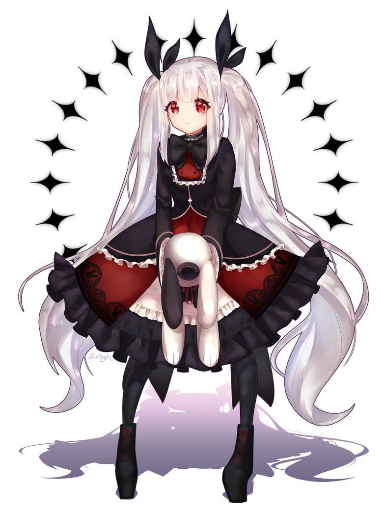 young girl, beautiful girl, loli, lolita, twin ponytails, gothic lolita, goth, creation, high heels