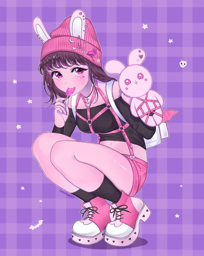 兔子, 原创, 美甲