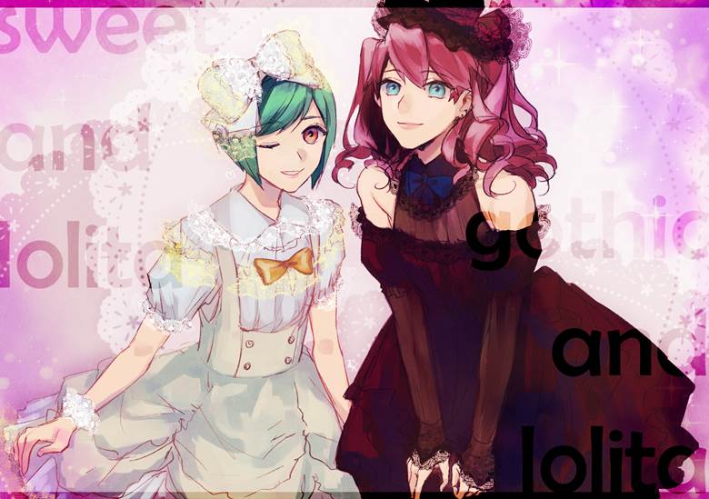 lolita, gothic lolita, sweet lolita, Yuki Rurikawa, Taichi Nanao