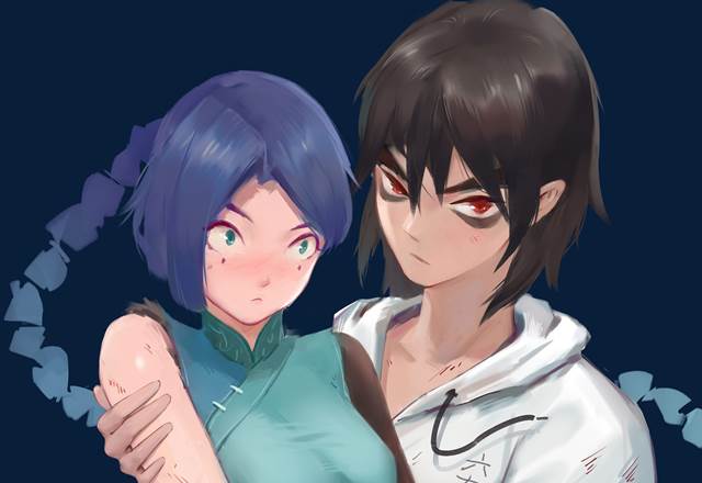 涂鸦, Scissor Seven, doujin, cheongsam, Thirteen