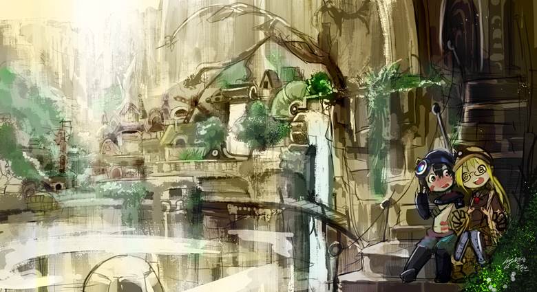 风景, background, 来自深渊, Reg, Riko