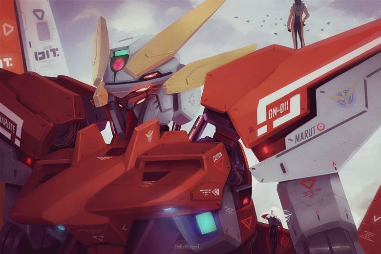 高达, gundam 00, Allelujah Haptism, Soma Peries