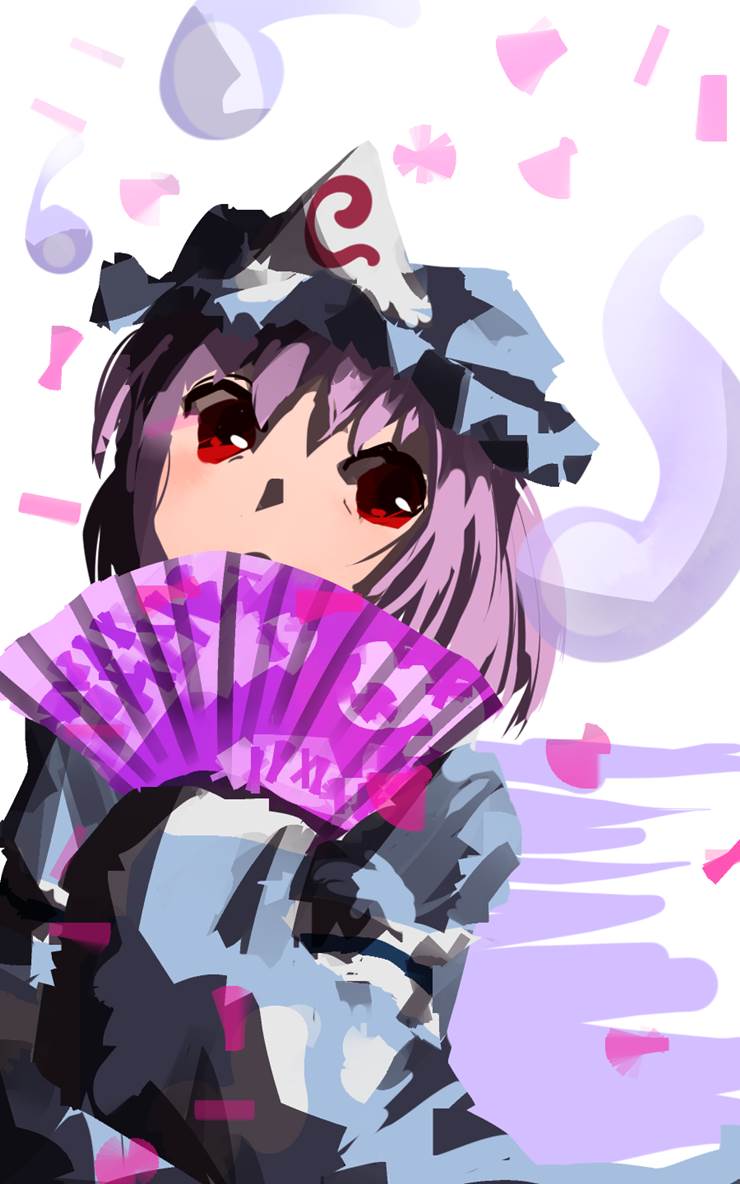 Touhou Project, Touhou, drawn in 1 hour at night, yuyuko saigyouji, nagae iku, yamame kurodani, parsee mizuhashi, Youmu Konpaku