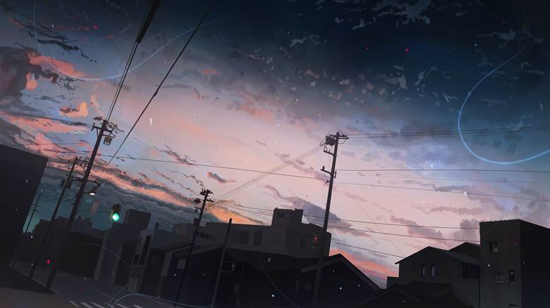 风景, 原创, background, sky, 插画, 原创, 夕阳, 夏天, 风景10000收藏, 原创10000users加入书籤