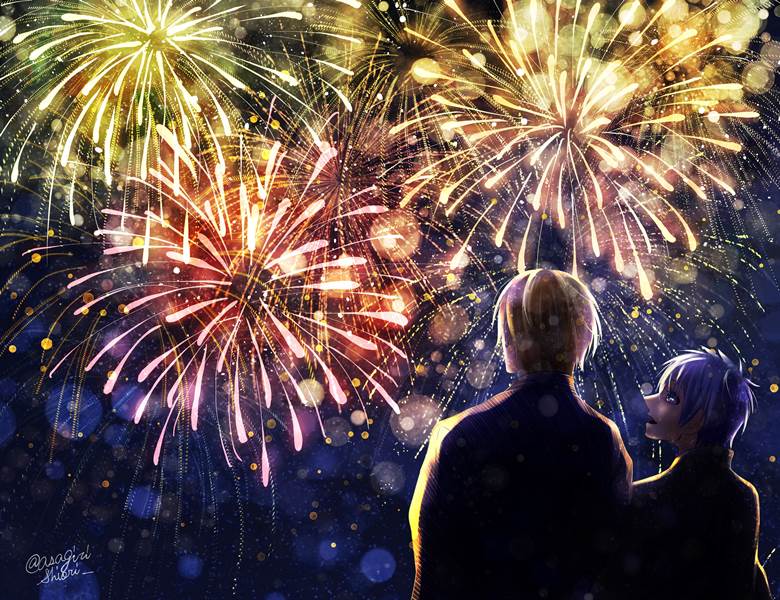 腐向, yukata, 焰火, kikuro, 黑篮【腐】, 夏天