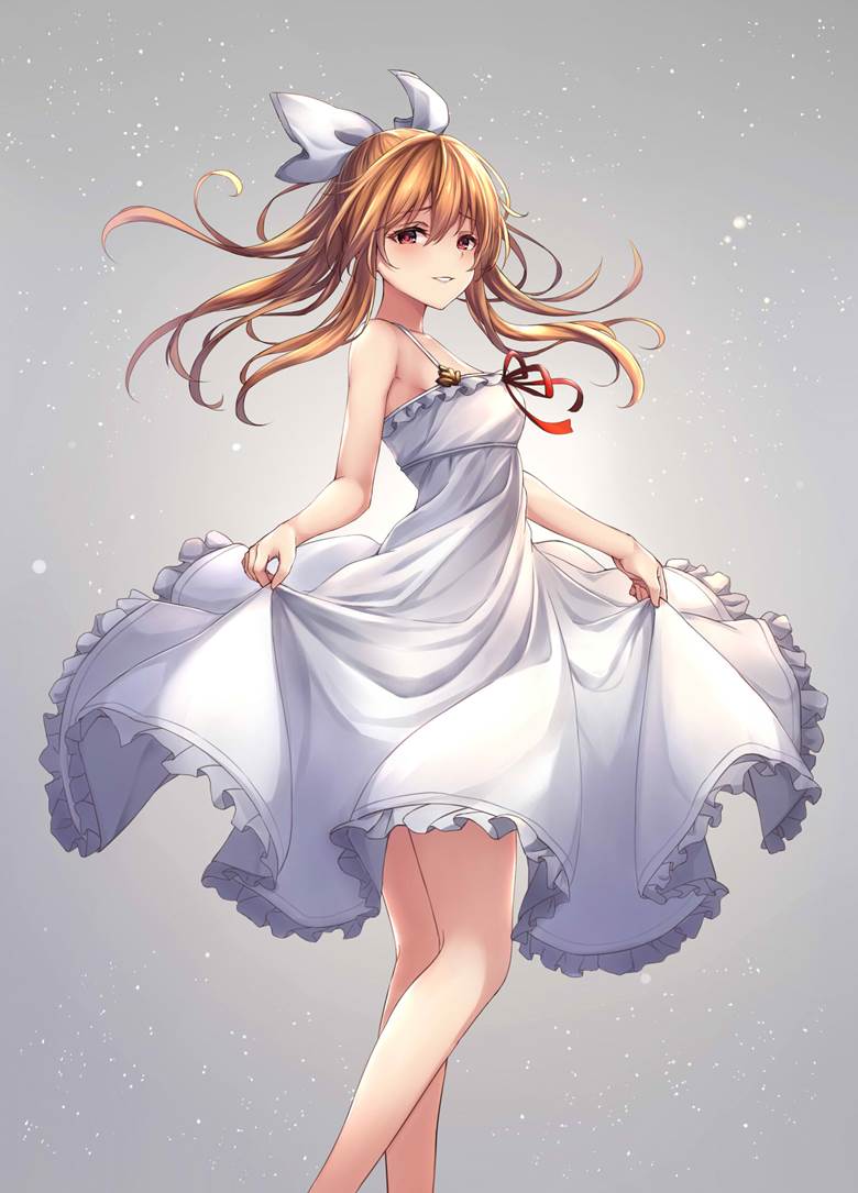 碧蓝幻想, 碧蓝幻想, 维拉, Granblue Fantasy 1000+ bookmarks, summer dress, 白色连衣裙