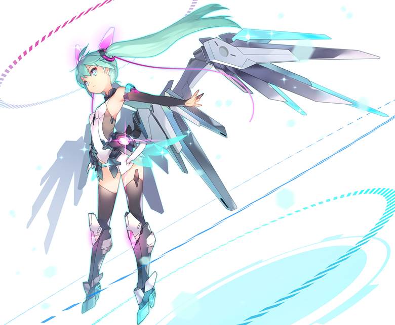 初音未来, 机娘, hatsune miku append, VOCALOID 1000收藏