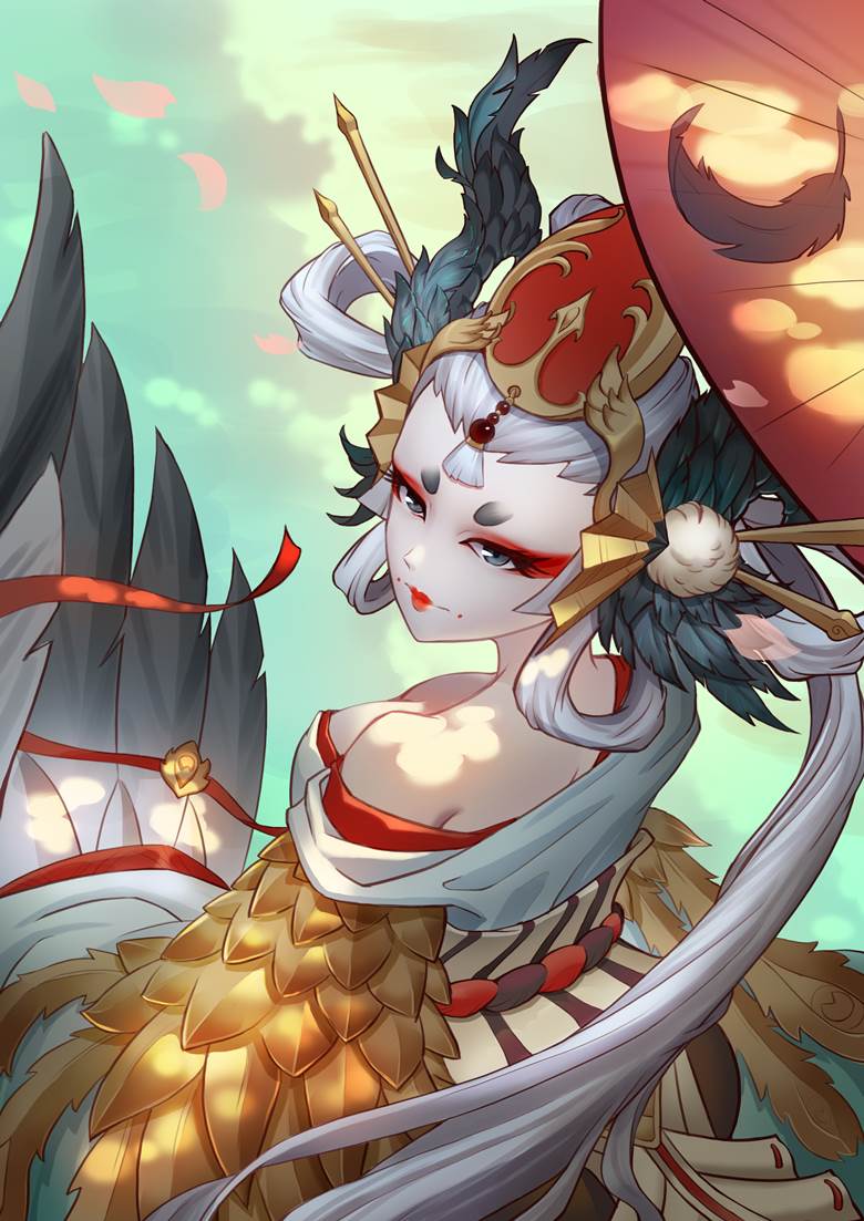 姑获鸟jokerz的阴阳师pixiv插画图片