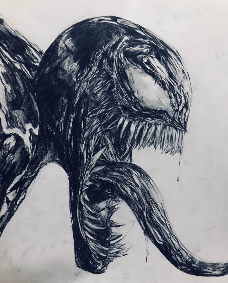 ヴェノム|两的毒液Venom同人插画图片
