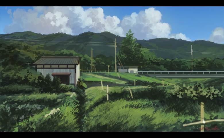 夏の田舎|J.タネダお的Pixiv风景壁纸插画图片